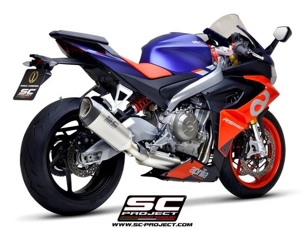 Scuv 2-1 Stainless steel full exhaust system, with SC1-R titanium exhaust евро 5